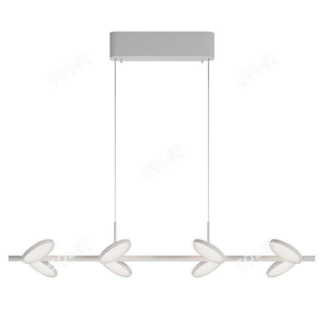 Eye Spy Adjustable Island Chandelier 3D model image 4