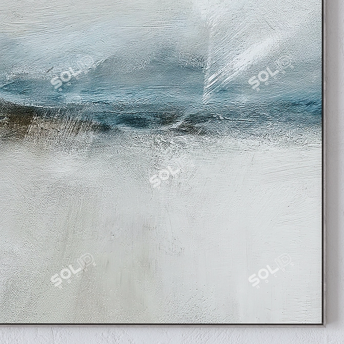 Modern Frame Set with Textures 3D model image 3