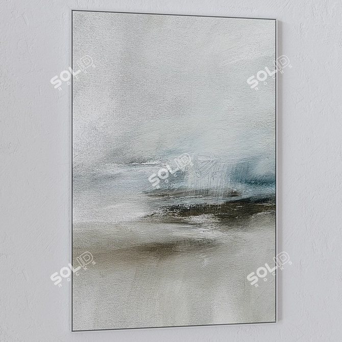 Modern Frame Set with Textures 3D model image 4