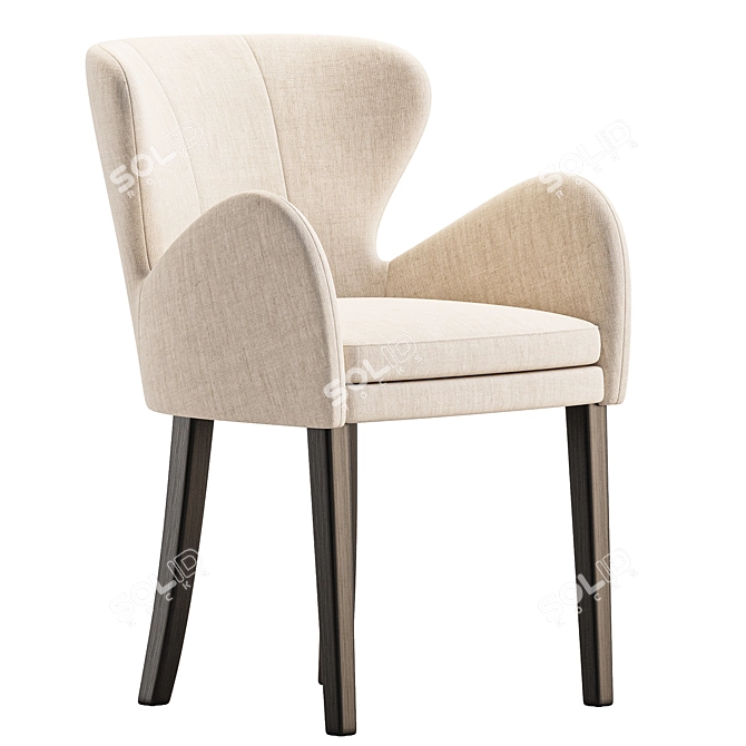 Modern ELEKTRA Chair Design 3D model image 2