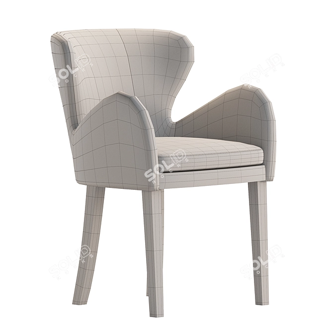 Modern ELEKTRA Chair Design 3D model image 5