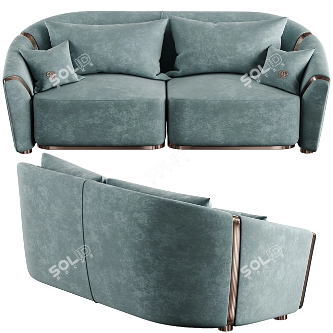 Etra Luxurious Modern Sofa 2015 3D model image 2