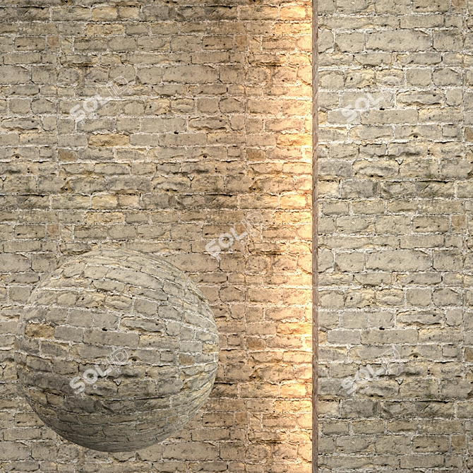 Seamless Brick Texture Pack 3D model image 1