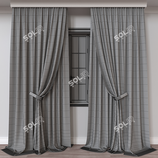 Drapery A227 | 3D Render | 87K Polygons 3D model image 4