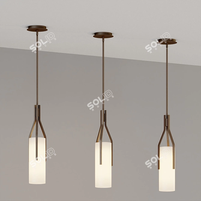 Modern Forms Firenze LED Pendant 3D model image 3