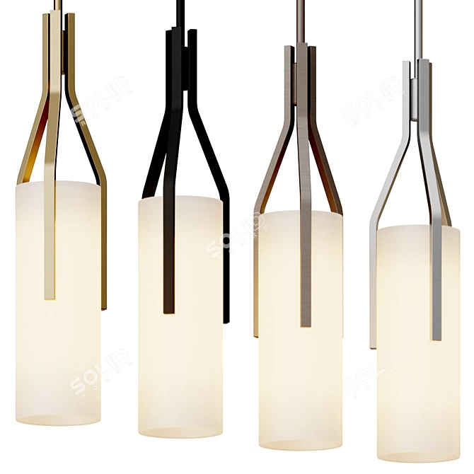Modern Forms Firenze LED Pendant 3D model image 4