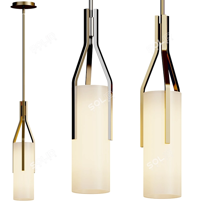 Modern Forms Firenze LED Pendant 3D model image 6