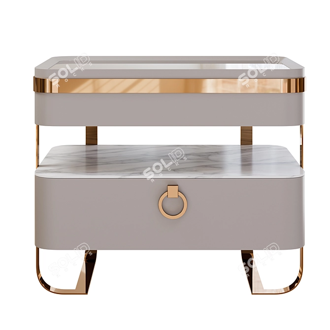 Modern Nightstand by oein Yasuo 3D model image 3