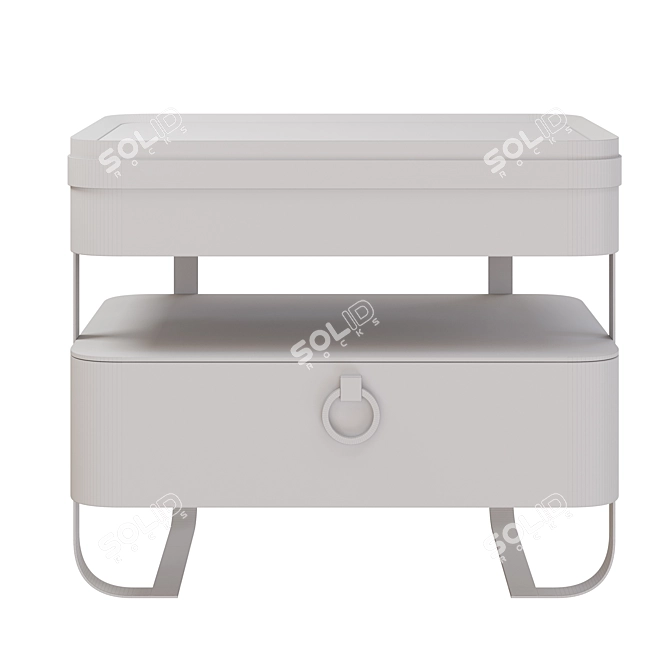 Modern Nightstand by oein Yasuo 3D model image 4