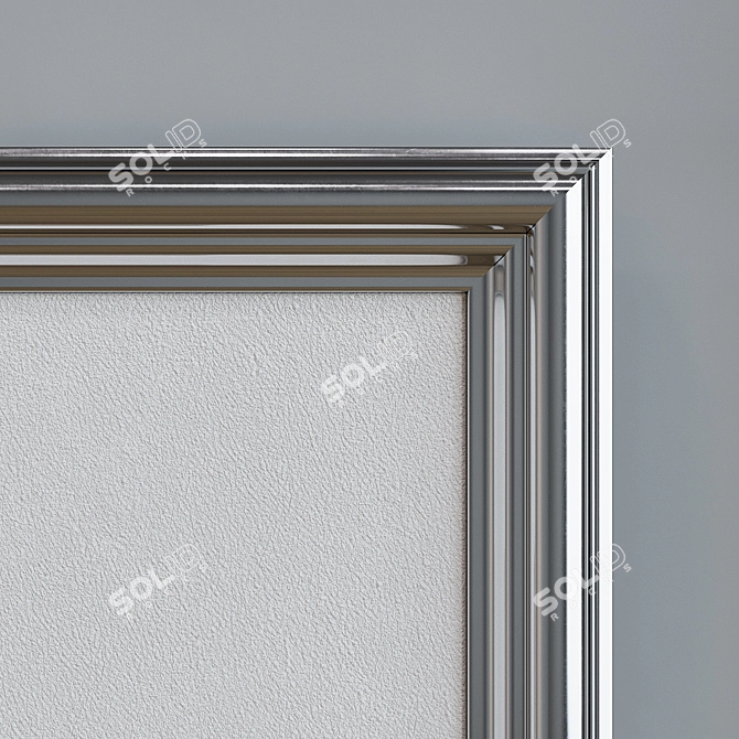 Abstract Picture Frame Set 3D 3D model image 6