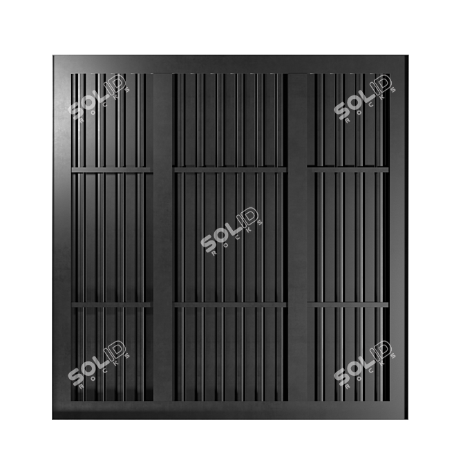 Steel Ceiling Panels | 3D Model 3D model image 2