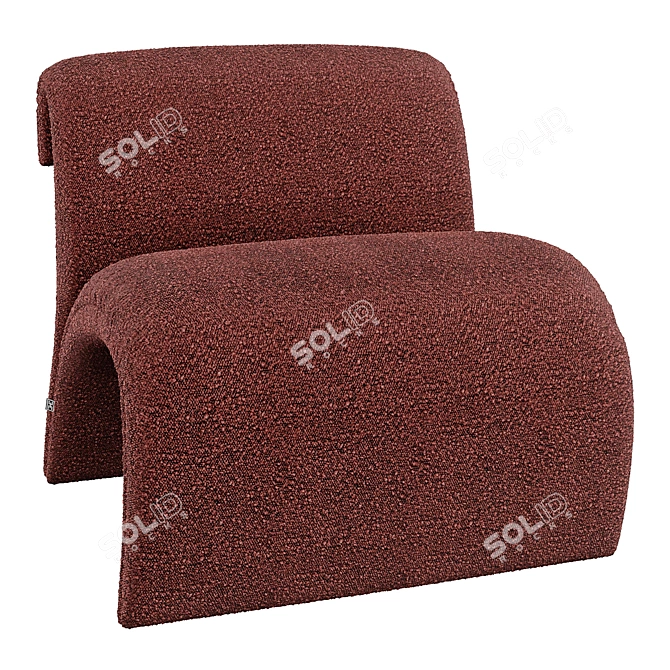 Eichholtz Vignola Chair: Timeless Elegance 3D model image 5