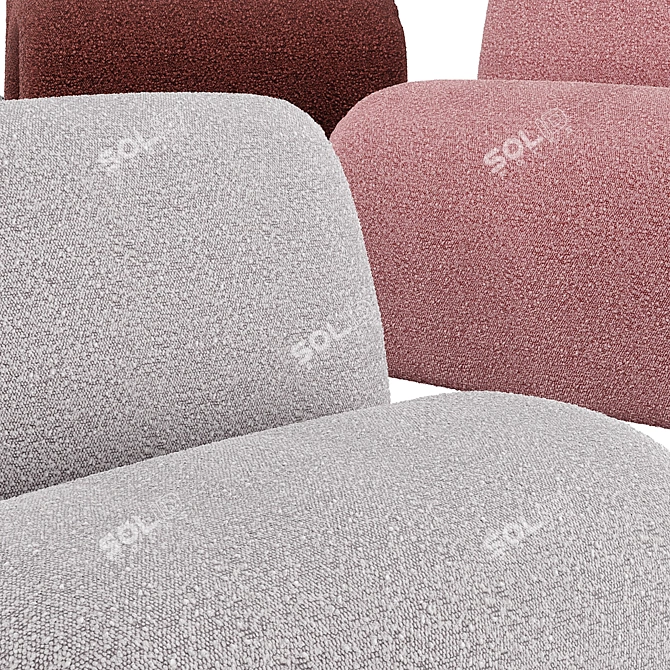 Eichholtz Vignola Chair: Timeless Elegance 3D model image 6