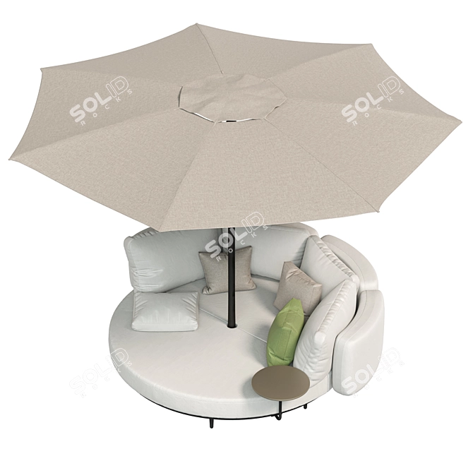 Organix Outdoor Lounge Set 3D model image 3