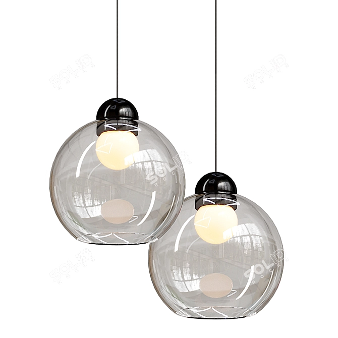 Nelson Pendant Light 3D Model 3D model image 1