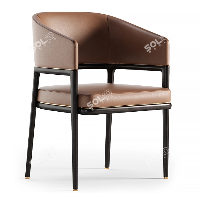 Aster Mark Dining Chair Export 3D model image 1