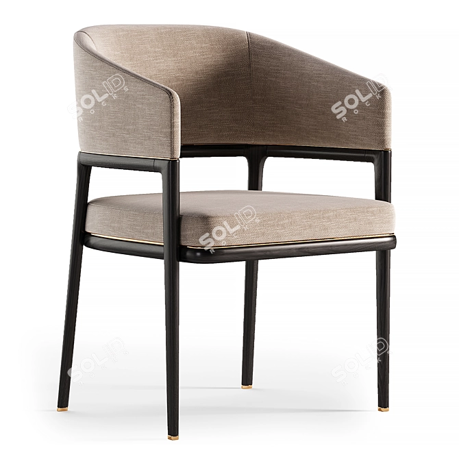 Aster Mark Dining Chair Export 3D model image 2