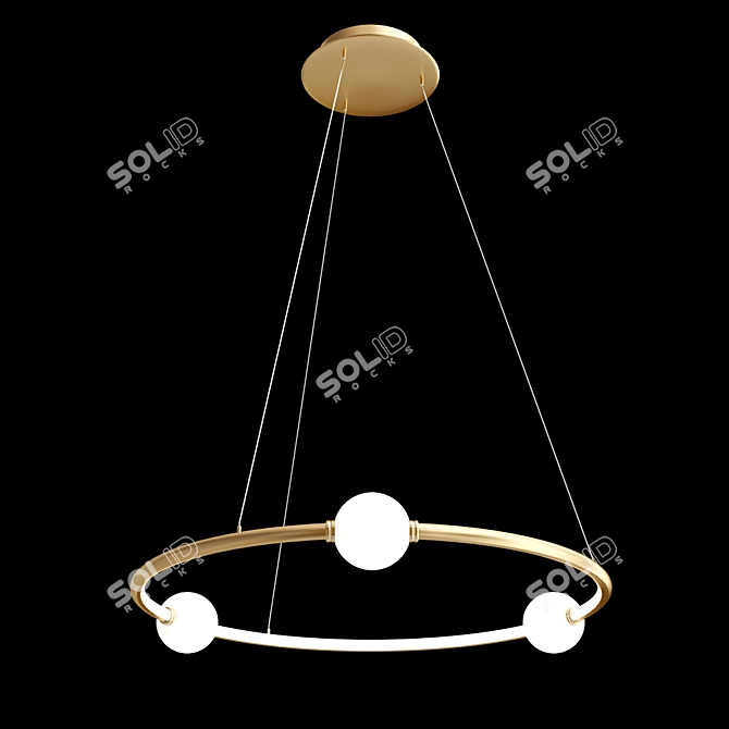 Elegant CELIA Pendant Lamp Collection 3D model image 3