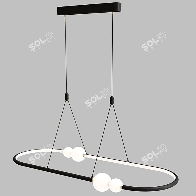 Elegant CELIA Pendant Lamp Collection 3D model image 5
