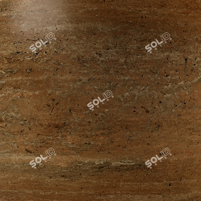 Adobe Substance 3D Vray Travertine 3D model image 2