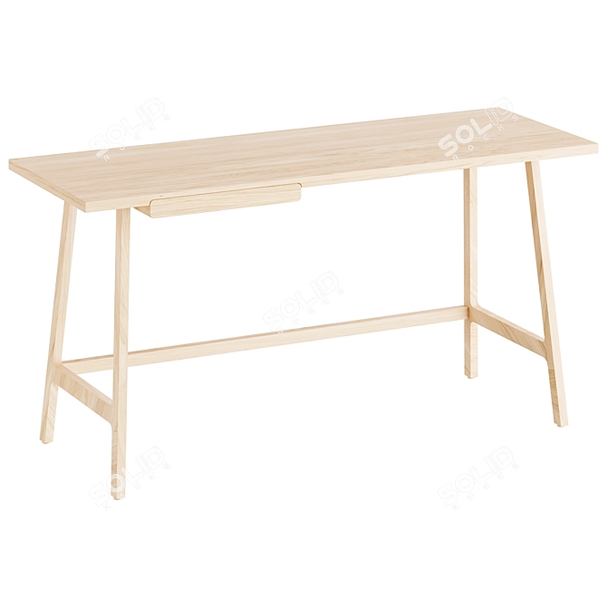 Elegant Ponti Desk Design 3D model image 2