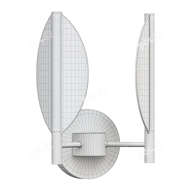 PRAIA WALL Modern Wall Sconce 3D model image 3