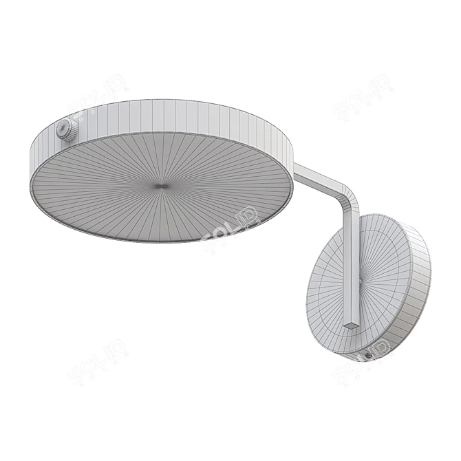  Розовый Бра TAVIS WALL от ImperiumLoft 3D model image 3