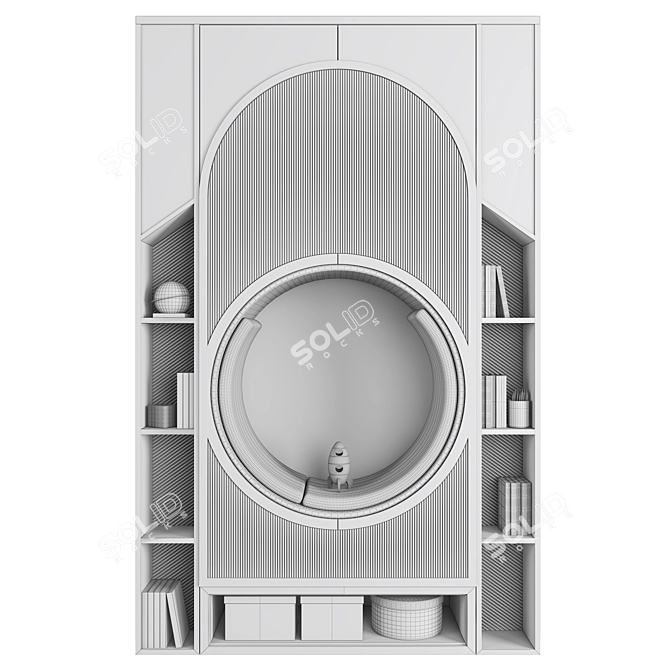  Modern Furniture Set 2016 3D model image 3