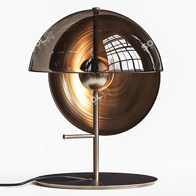 Modern Elegance Theia M Lamp 3D model image 1