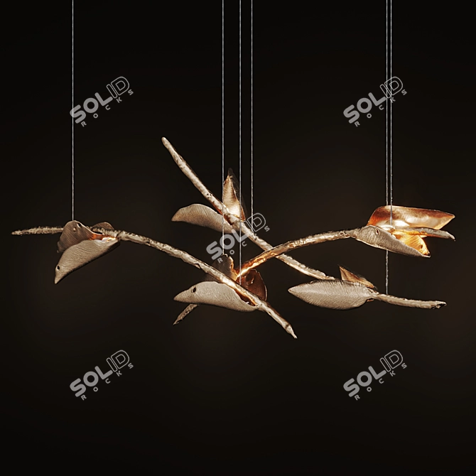 Illuminating Pendant Lamp Collection 3D model image 2