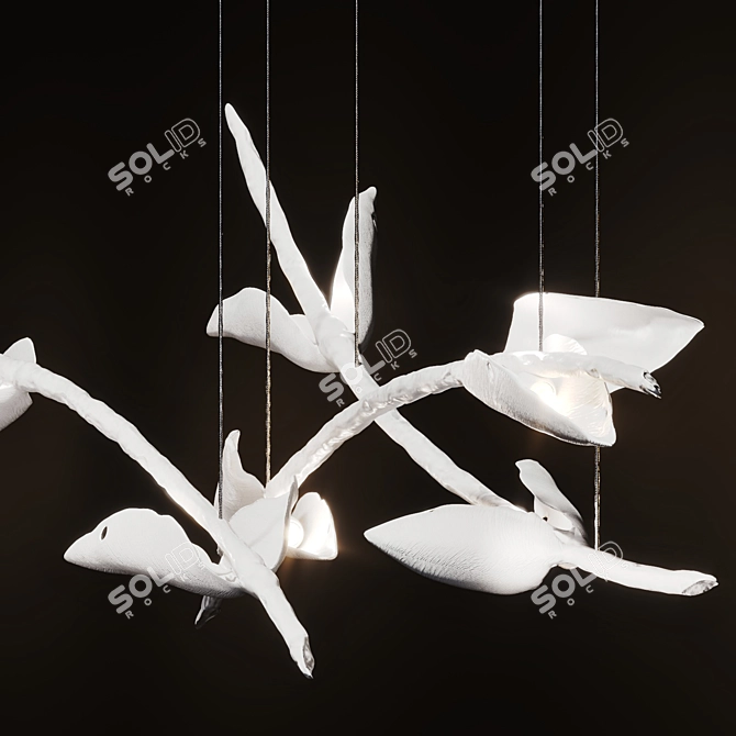 Illuminating Pendant Lamp Collection 3D model image 5