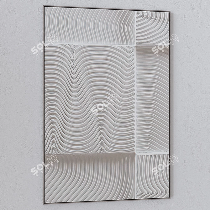 Artistic Wall Paintings Set & Textures 3D model image 3