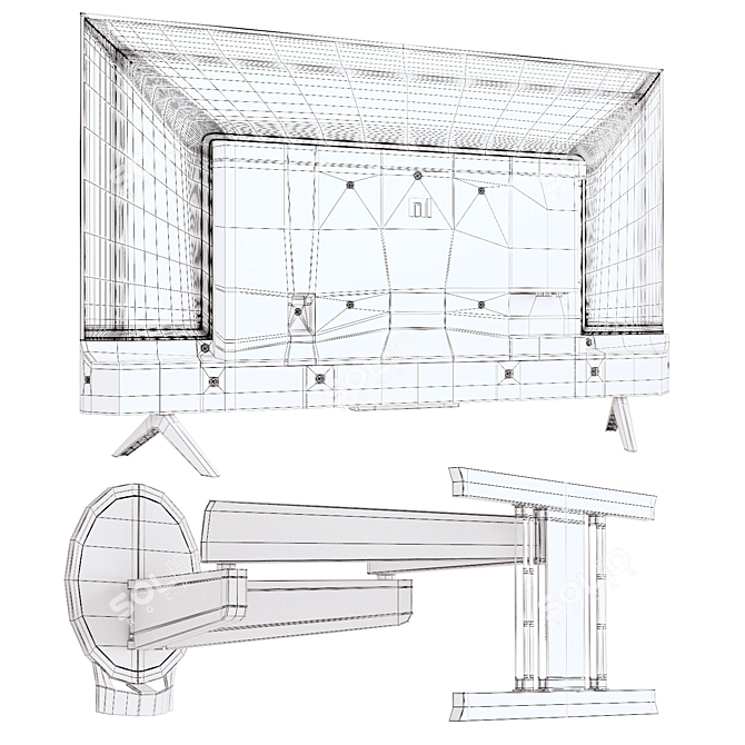  Vogels Next 7356 Wall Mount 3D model image 5