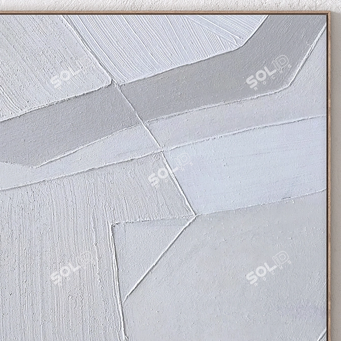  Modern Wall Paintings Set 2206 3D model image 4