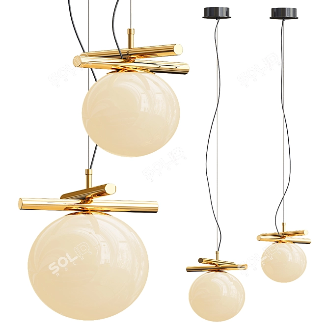 Elegance Defined: Lampatron KIRAN Collection 3D model image 3