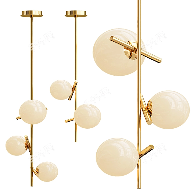 Elegance Defined: Lampatron KIRAN Collection 3D model image 4