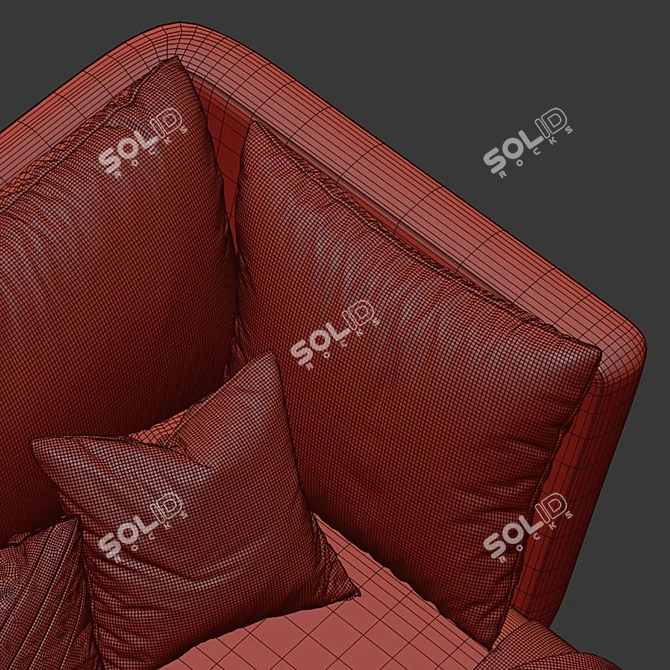 Modern Corner Sofa Topim 18 3D model image 7