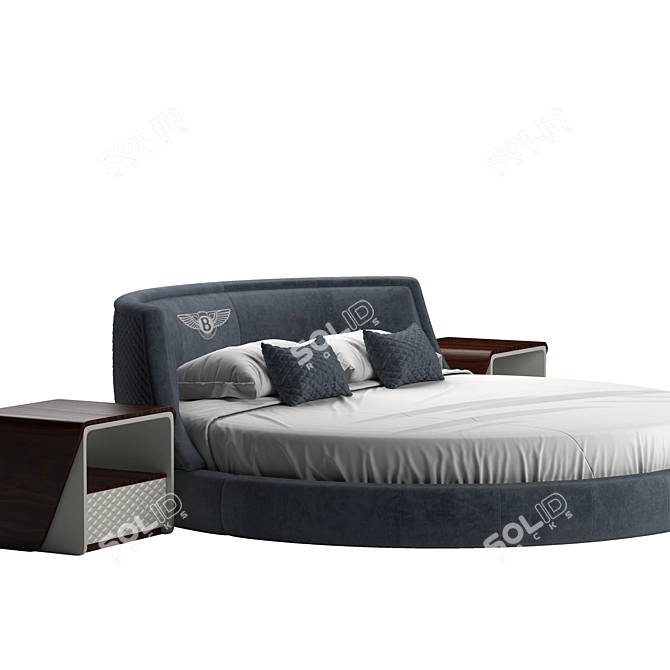 Luxury Bentley Avebury Bed:frame 3D Model 3D model image 5