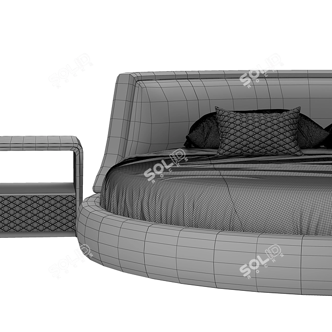 Luxury Bentley Avebury Bed:frame 3D Model 3D model image 6