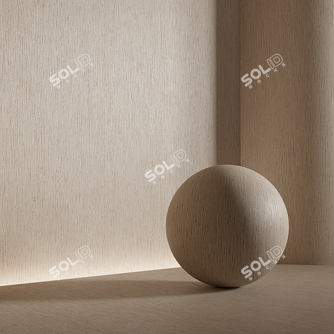  Seamless Wood Material 3D Model 3D model image 5