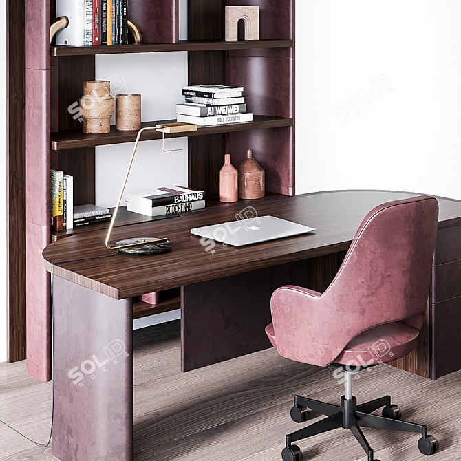 Modern Office Set by Baxter 3D model image 2