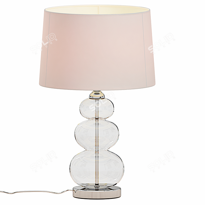 Modern V-Ray Table Lamp Fixture 3D model image 1