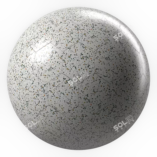 Terrazzo Texture Pack 4k Seamless 3D model image 4