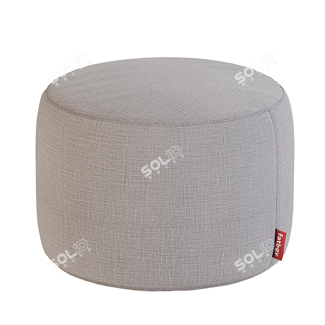 Translated description: Puf Fatboy Point
Title: Cozy Round Puf Ottoman 3D model image 4