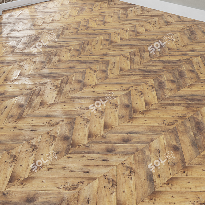 Versatile Laminate Flooring Options 3D model image 3
