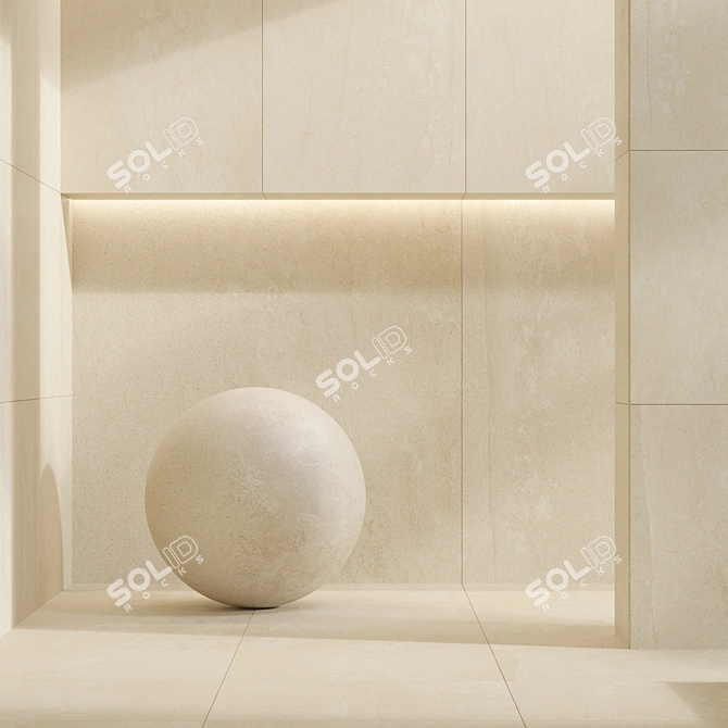 Concrete Porcelain Tiles Bundle - 3D Texture Set 3D model image 5
