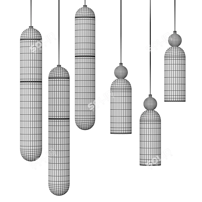 LEFFE and SIGLEIF Pendant Lamps 3D model image 3
