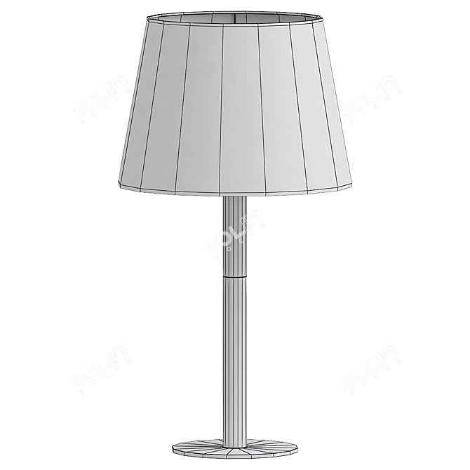 Contemporary Verb Tab Lamp Model 3D model image 2