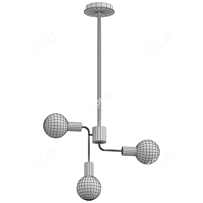 Modern 3D Model Radny Lamp 3D model image 2