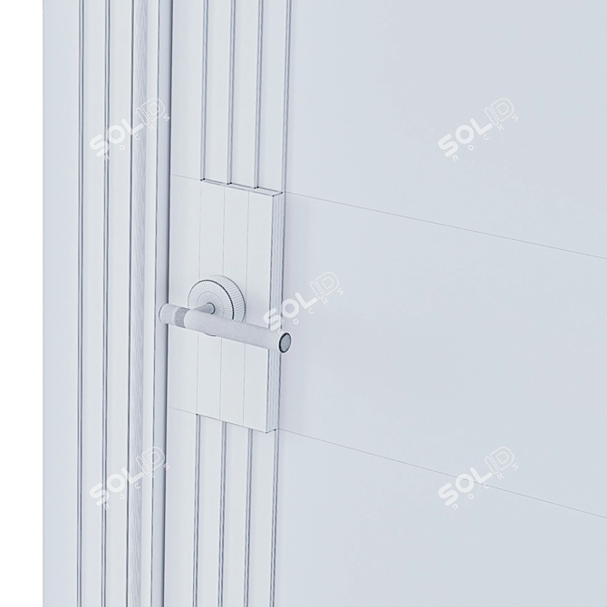 Art Deco Door Collection 3D model image 5